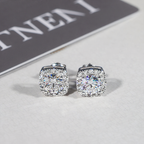 New Arrivals Hip Hop Moissanite Earring 18K Gold