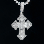 Hot Sale Luxury Hip Hop Iced Out Cross Diamond Pendant
