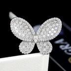 New Arrivals Butterfly Moissanite Ring 18k Gold