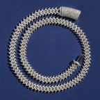 Fashion 10MM Moissanite Thorny Necklace