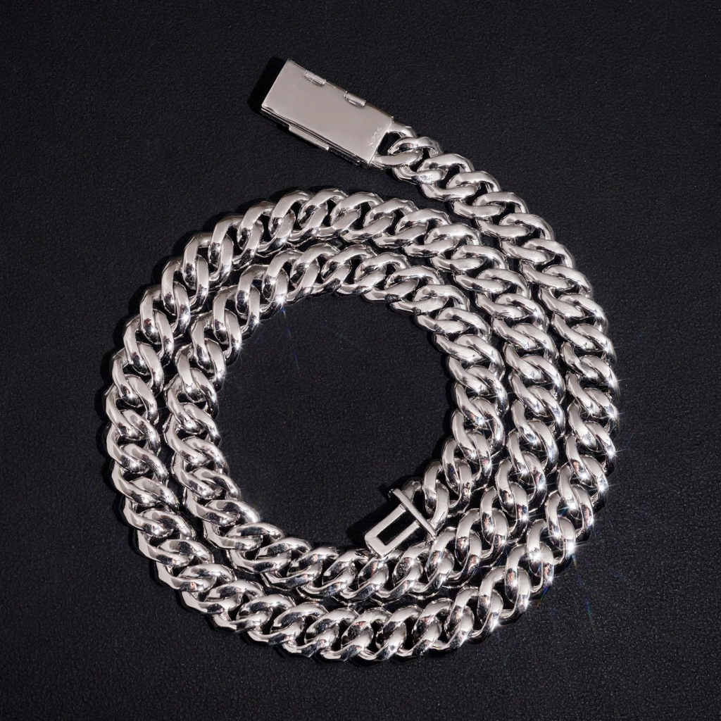 10MM 3 Rows Moissanite Cuban Link Bracelet
