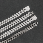 Wholesale Price Luxury 10mm CZ Diamond Cuban Link Chain