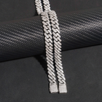 Wholesale Price Luxury 10mm CZ Diamond Cuban Link Chain