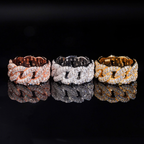 Hip Hop Iced Out Moissanite Eternity Ring