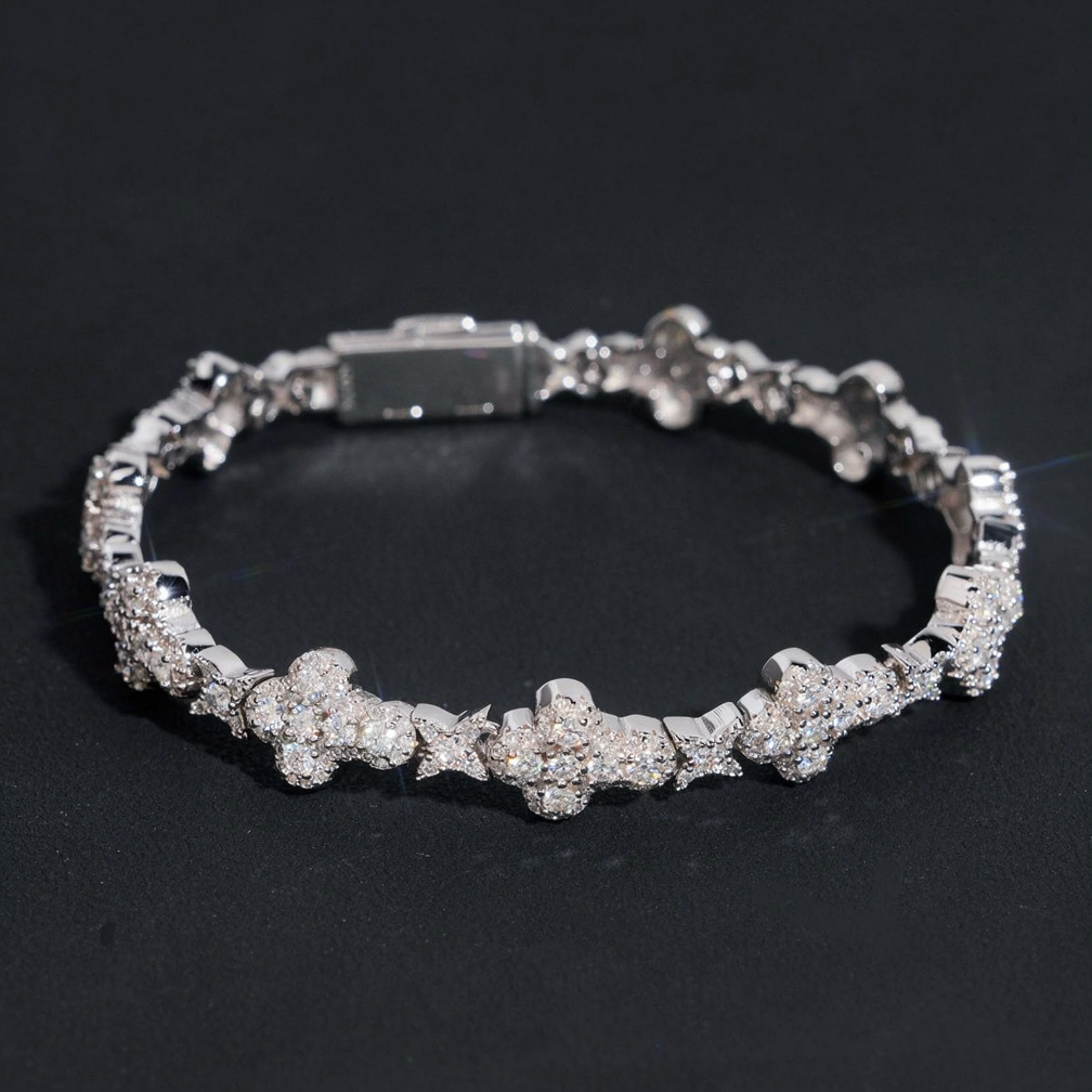 Zuanfa Fine Jewelry 10mm Moissanite Cross Chains