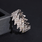 Fashion Iced Out Thorn Moissanite Ring