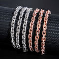 Iced Out 5.2mm Moissanite Infinity Bracelet
