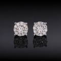 Zuanfa Luxury Iced Out Moissanite Earrings