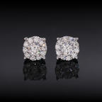 Zuanfa Luxury Iced Out Moissanite Earrings