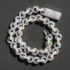 Special Popular Iced Out 15MM Diamond Cuban Link Chain