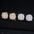 Zuanfa Luxury Iced Out Moissanite Earrings