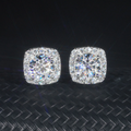 New Arrivals Hip Hop Moissanite Earring 18K Gold