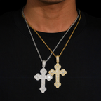 GRA Certificate Moissanite Cross Pendant