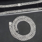 Wholesale Price Luxury 10mm CZ Diamond Cuban Link Chain
