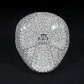 Popular Iced Out Mens Moissanite Cross Ring