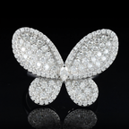 New Arrivals Butterfly Moissanite Ring 18k Gold