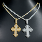 Hot Sale Luxury Hip Hop Iced Out Cross Diamond Pendant