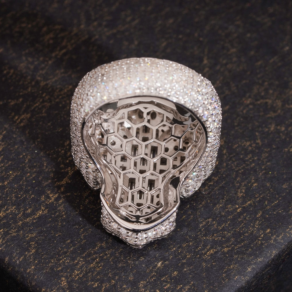 ZUANFA Moissanite Cross Ring