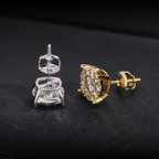 Zuanfa Luxury Iced Out Moissanite Earrings